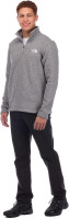 THE NORTH FACE Men's Tsillan ¼ Zip Sweatshirt Medium Meld Grey Heather