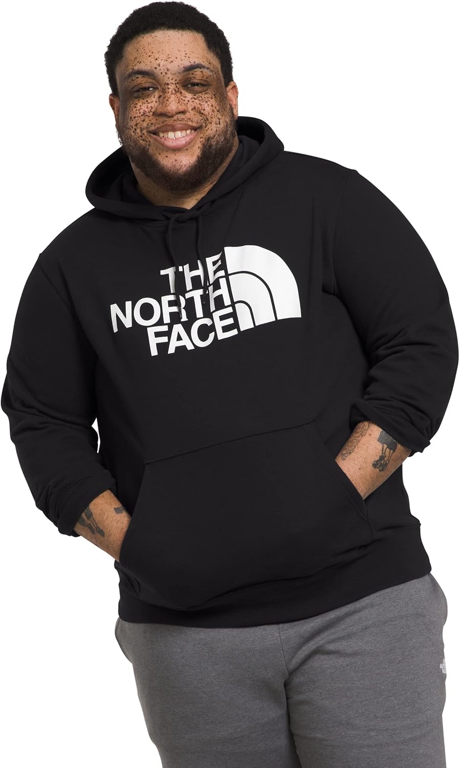 The North Face Men's Half Dome Pullover Hoodie Medium Tnf Black/Tnf White