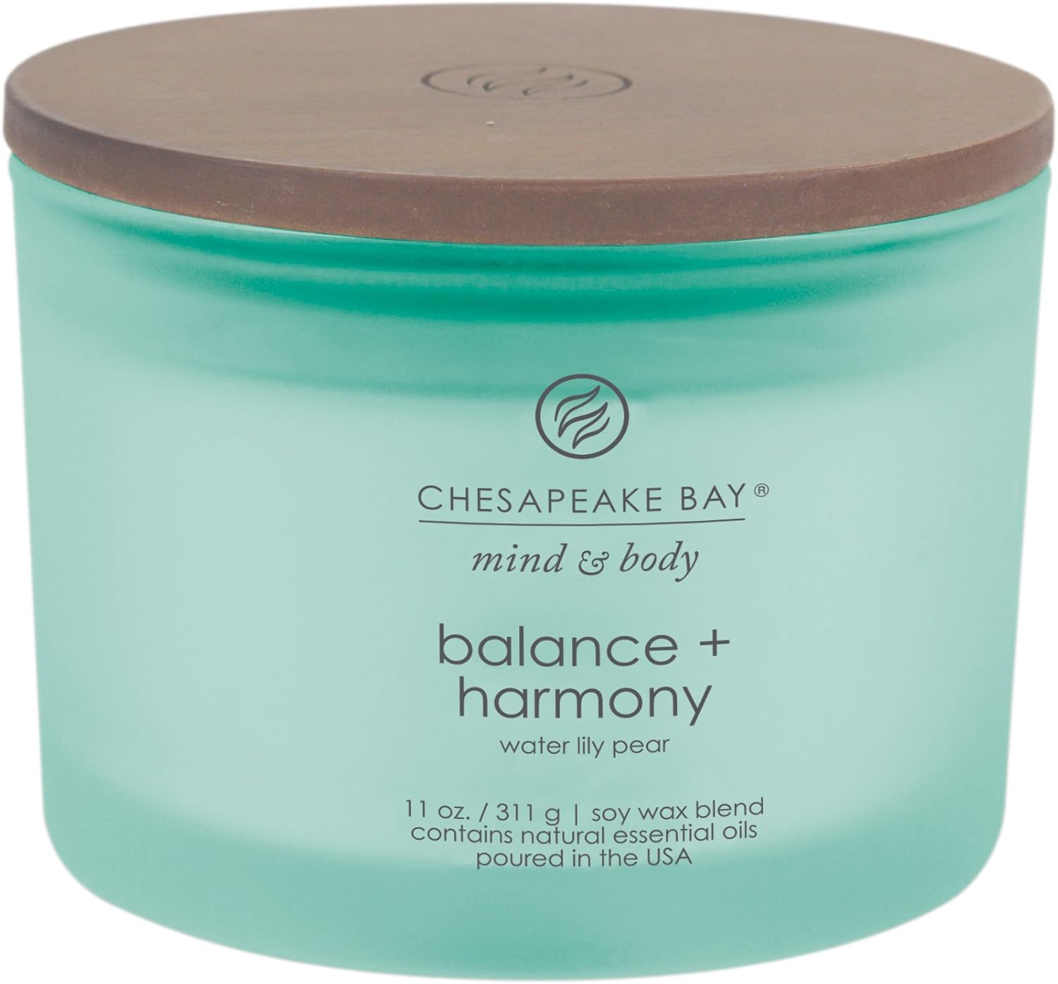 Chesapeake Bay Candle Scented Candle Balance + Harmony (Water Lily Pear) Coffee Table Home Décor Balance + Harmony 3-Wick
