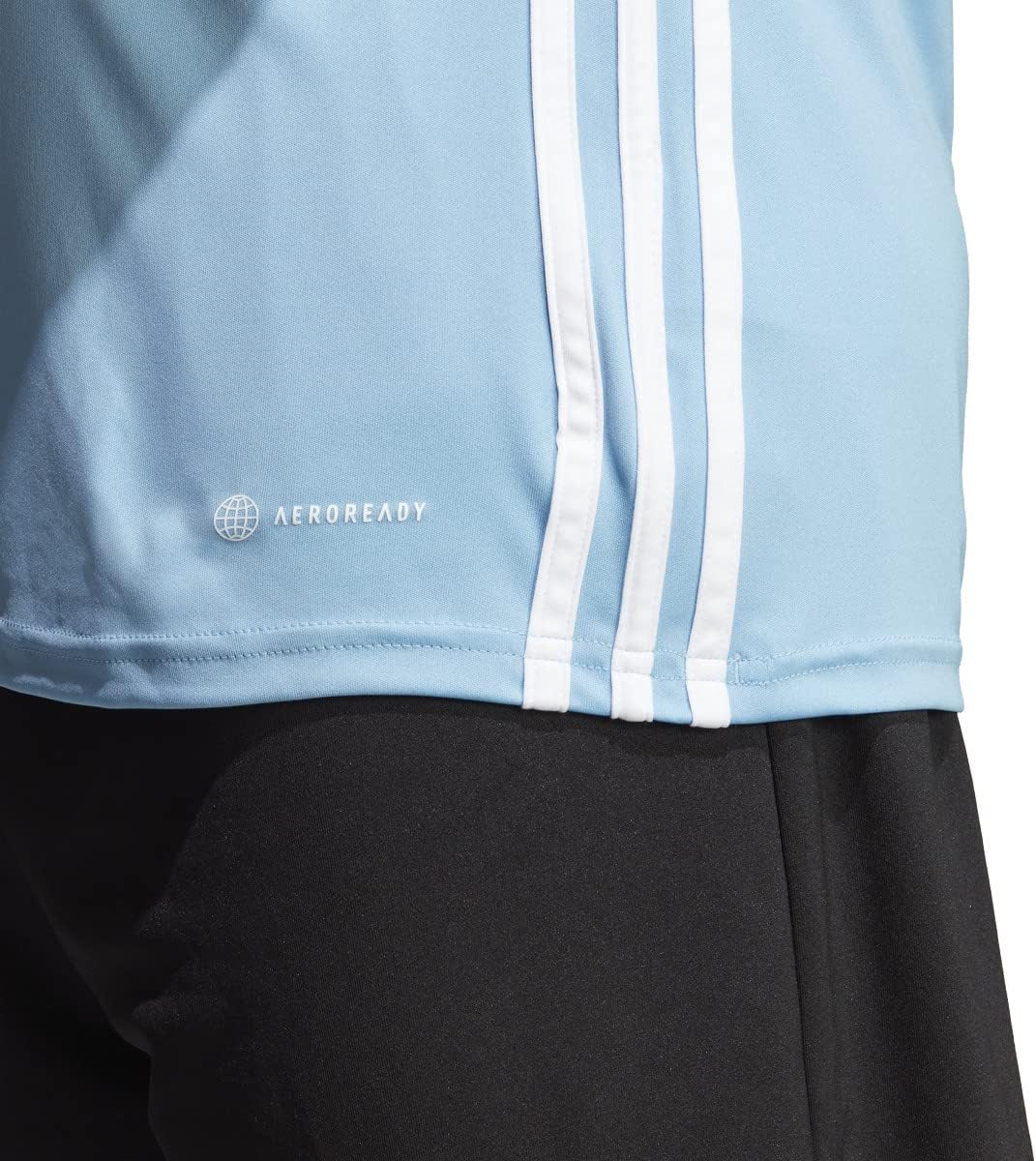 adidas Men's Equipo 23 Jersey X-Large Tall Team Light Blue/White