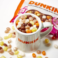 Dunkin' Iced Coffee Flavored Jelly Beans Candy, 2 Pack, Snacks & Sweets By Frankford Candy