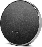 Harman Kardon Onyx Studio 9 - Portable Stereo Bluetooth Home Speaker with Built-in Battery and USB Charging, self-Tuning, and Multi-Speaker Connection by Auracast - Black