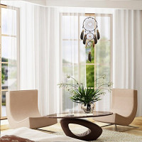 Urdeoms Large Dream Catchers for Bedroom Adult Brown Boho Dream Catcher Wall Decor with Turquoise Hanging Ornament Teen Dorm Room Decor Festival Gift (NO.9)
