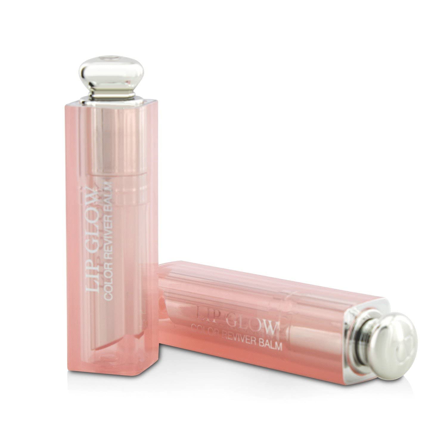 Christian Dior Addict Duo Lip Glow Set (No. 001 Pink + No. 004 Coral) 2 X 0.12 Ounce