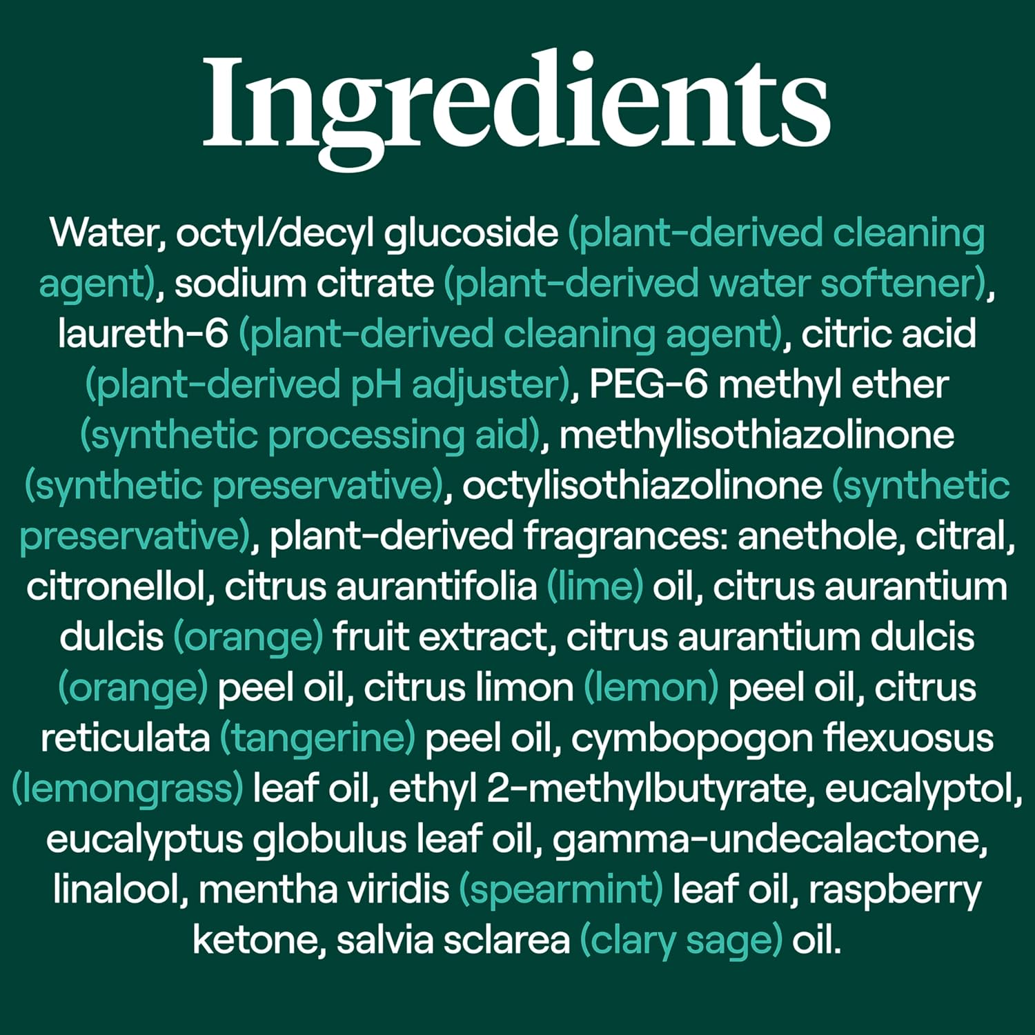 Seventh Generation All Purpose Cleaner Rejuvenating Yuzu Basil, For All Surfaces, 23 fl oz, Pack of 4 Yuzu Basil 23 Fl Oz (Pack of 4)