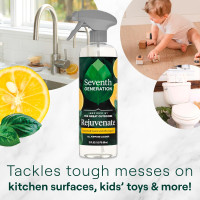 Seventh Generation All Purpose Cleaner Rejuvenating Yuzu Basil, For All Surfaces, 23 fl oz, Pack of 4 Yuzu Basil 23 Fl Oz (Pack of 4)