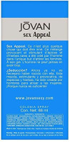 Jovan Sex Appeal for Men Cologne Spray, 3 Fl Oz Sex Appeal, Jovan 3 Fl Oz (Pack of 1)