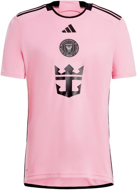 adidas Men's Lionel Messi Inter Miami CF Pink 2024 2getherness Replica Player Jersey X-Large Easy Pink