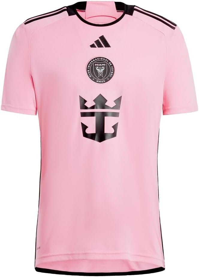 adidas Men's Lionel Messi Inter Miami CF Pink 2024 2getherness Replica Player Jersey X-Large Easy Pink