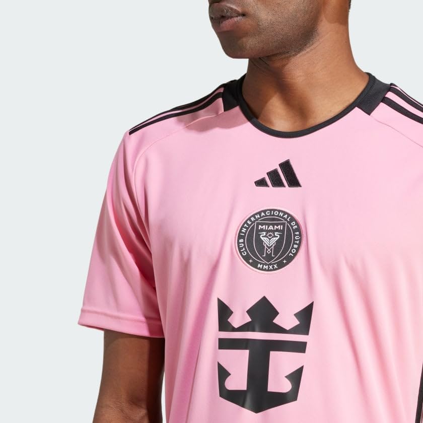 adidas Men's Lionel Messi Inter Miami CF Pink 2024 2getherness Replica Player Jersey X-Large Easy Pink