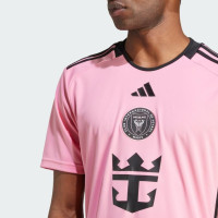 adidas Men's Lionel Messi Inter Miami CF Pink 2024 2getherness Replica Player Jersey X-Large Easy Pink