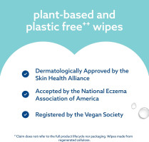 WaterWipes Sensitive+ On The Go Wipes, 3-In-1 Cleans, Cares, Protects, 99.9% Water, Unscented & Hypoallergenic Wet Wipes, 224 Count (8 Packs) 28 Count (Pack of 8)