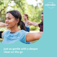 WaterWipes Sensitive+ On The Go Wipes, 3-In-1 Cleans, Cares, Protects, 99.9% Water, Unscented & Hypoallergenic Wet Wipes, 224 Count (8 Packs) 28 Count (Pack of 8)