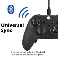 Elite Series 2 Controller Compatible For Xbox Elite Series 2 Controller-Black,Gamepad Compatible With Xbox Series X, Xbox Series S, Xbox One,Gaming controller With Accessory Bag [video game]