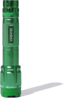 VIPERTEK VTS-T03 Aluminum Stun Gun for Self Defense Rechargeable with LED Flashlight, Green