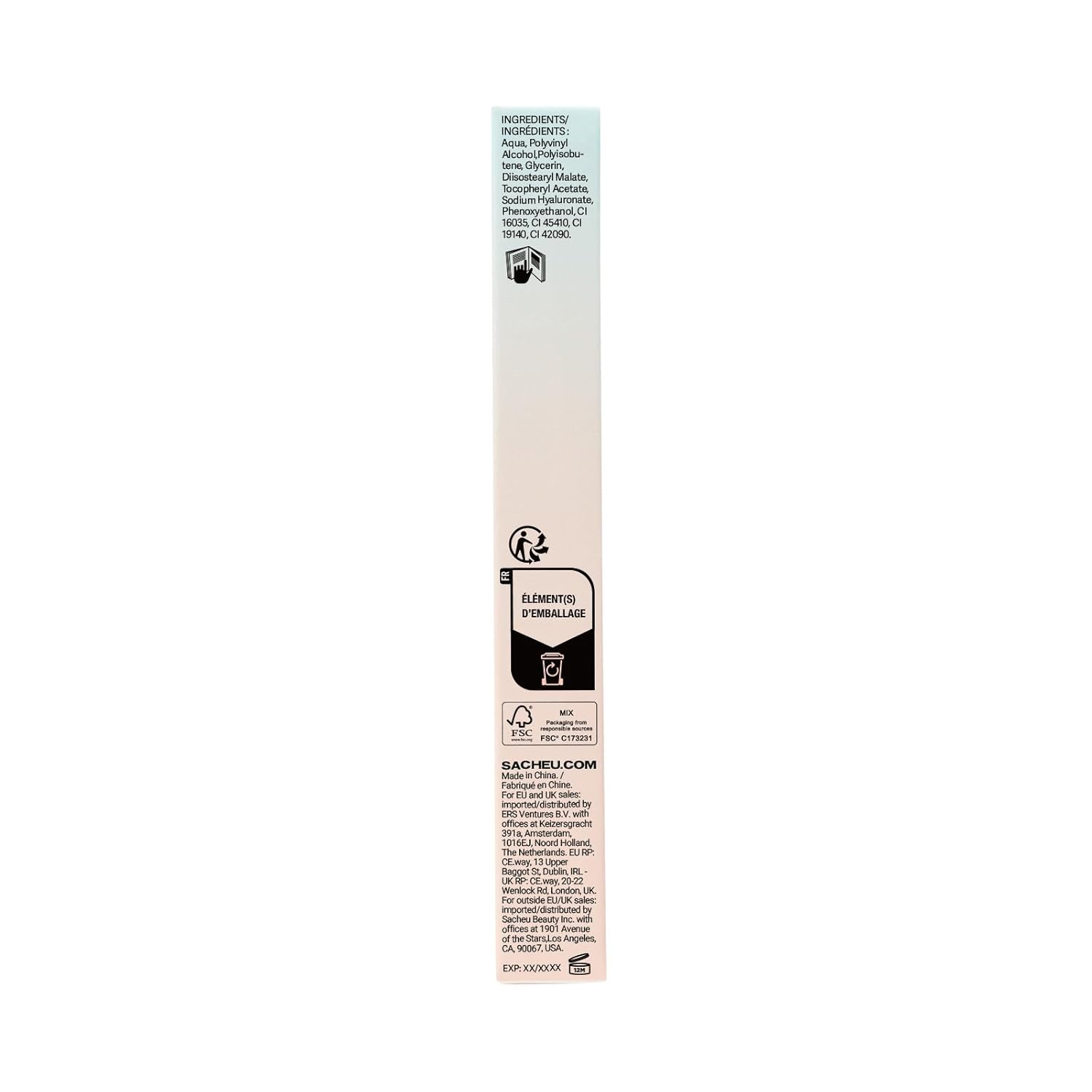 Sacheu Lip Liner Stay-N Peel Off Lip Stain — Long Lasting Matte Lip Tattoo Transfer Proof Lipstain Infused with Hyaluronic Acid & Vitamin E for All Skin Types — Vegan & Cruelty-Free, cLOVER cLOVER 0.12 Fl Oz (Pack of 1)