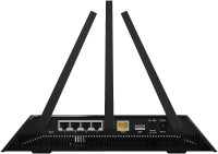 NETGEAR Nighthawk Smart Wi-Fi Router (R7000) - AC1900 Wireless Speed (Up to 1900 Mbps) | Up to 1800 Sq Ft Coverage & 30 Devices | 4 x 1G Ethernet and 2 USB Ports | Armor Security