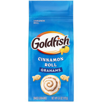 Goldfish Grahams Cinnamon Roll Baked Snack Crackers, 6.6 Oz Bag Cinnamon Roll 6.6 Ounce (Pack of 1)