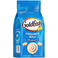 Goldfish Grahams Cinnamon Roll Baked Snack Crackers, 6.6 Oz Bag Cinnamon Roll 6.6 Ounce (Pack of 1)