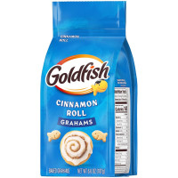 Goldfish Grahams Cinnamon Roll Baked Snack Crackers, 6.6 Oz Bag Cinnamon Roll 6.6 Ounce (Pack of 1)