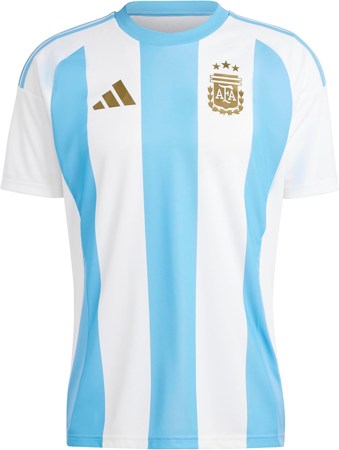 adidas Mens Argentina Jersey Medium White/ Blue Burst 2024