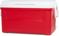 Igloos 48 QT Laguna Ice Chest Cooler – Heavy-Duty Portable Cooler w/Airtight Lid, Built-in Cup Holders & Tie-Down Slots – Ideal for Camping, Beach, Tailgating & Outdoor Adventures
