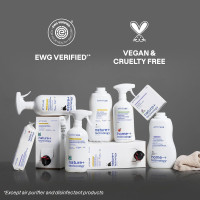 ATTITUDE Window and Mirror Cleaner, EWG Verified, Plant- and Mineral-Based Ingredients, Vegan and Cruelty-free Household Products, Citrus Zest, 27.1 Fl Oz 27.1 Fl Oz (Pack of 1)