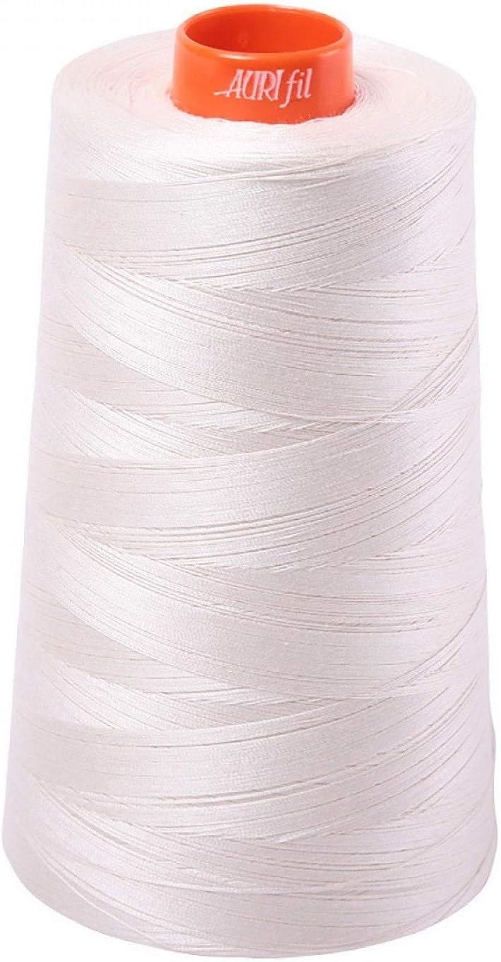 AURIFIL USA Aurifil 50wt Cotton Thread 6,452yd-Muslin, Muslin