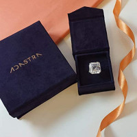 Adastra Jewelry Stylish Swoosh Tooth Charm Solid 925 Sterling Over 14k Rose Gold Silver Handcrafted (Yellow) Tooth Gems Unisex Jewelry Best Christmas Gift: Jewelry