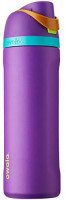 Owala FreeSip Insulated Stainless-Steel Water Bottle with Locking Push-Button Lid, 32-Ounce, Shy Marshmallow: Kitchen & Dining