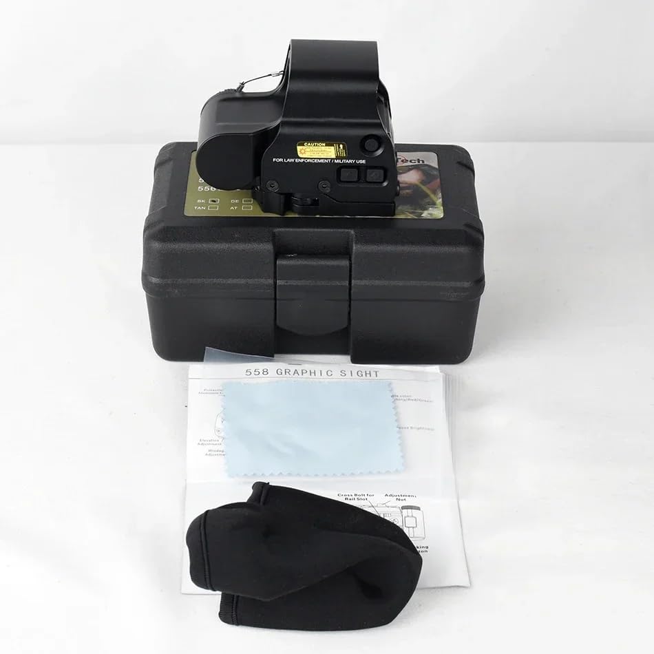 558 Metal Holographic Red/Green Dot Sight Scope +Quick Release