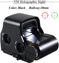 558 Metal Holographic Red/Green Dot Sight Scope +Quick Release