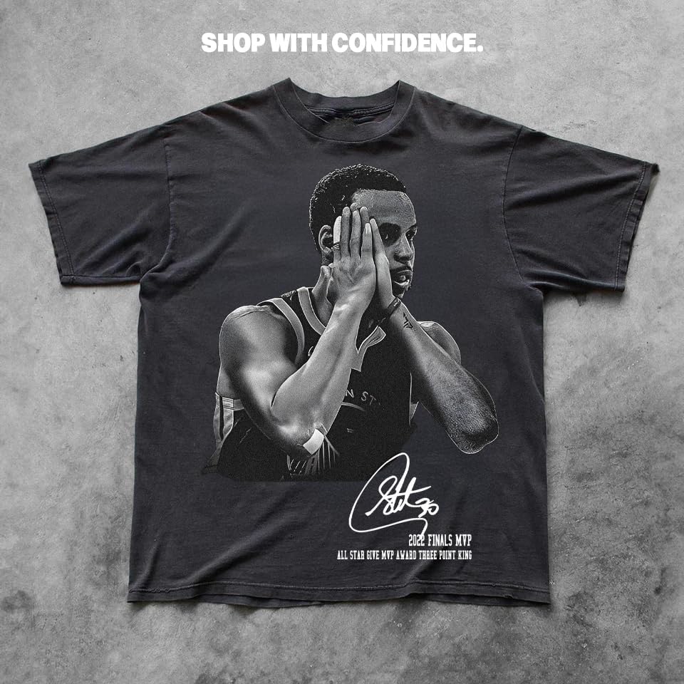 Pop Culture Vintage Graphic T-Shirt Collection | Rap Basketball Streetwear Hip-Hop Y2K | Premium Quality Heavyweight Shirt Medium All American/White