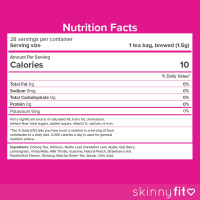 SkinnyFit Detox Tea: All-Natural, Laxative-Free, Supports A Healthy Weight, Helps Reduce Bloating, Natural Energy, Supports Immune System, Vegan, 28 Servings