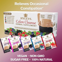 Hyleys Colon Cleanse Tea Assorted Flavors - 42 Tea Bags (1 Pack) Assorted 42 Ct 42 Count (Pack of 1)