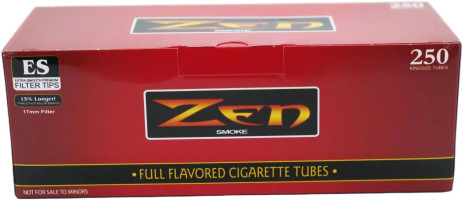 ZEN King Size Full Flavor Cigarette Tubes - -5 Boxes,1250 ct