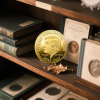 The 47th President Donald J. Trump Coin The Second Presidential Term 2025-2029 Challenge Coins Keepsake Q0259