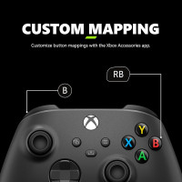 Xbox Wireless Gaming Controller (2025) – Carbon Black – Play on Xbox, Windows, Android, iOS, FireTV Sticks, Smart TVs, VR Headsets Controller Carbon Black