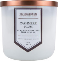 Chesapeake Bay Candle The Collection Two-Wick Scented Candle, Cashmere Plum Medium Jar