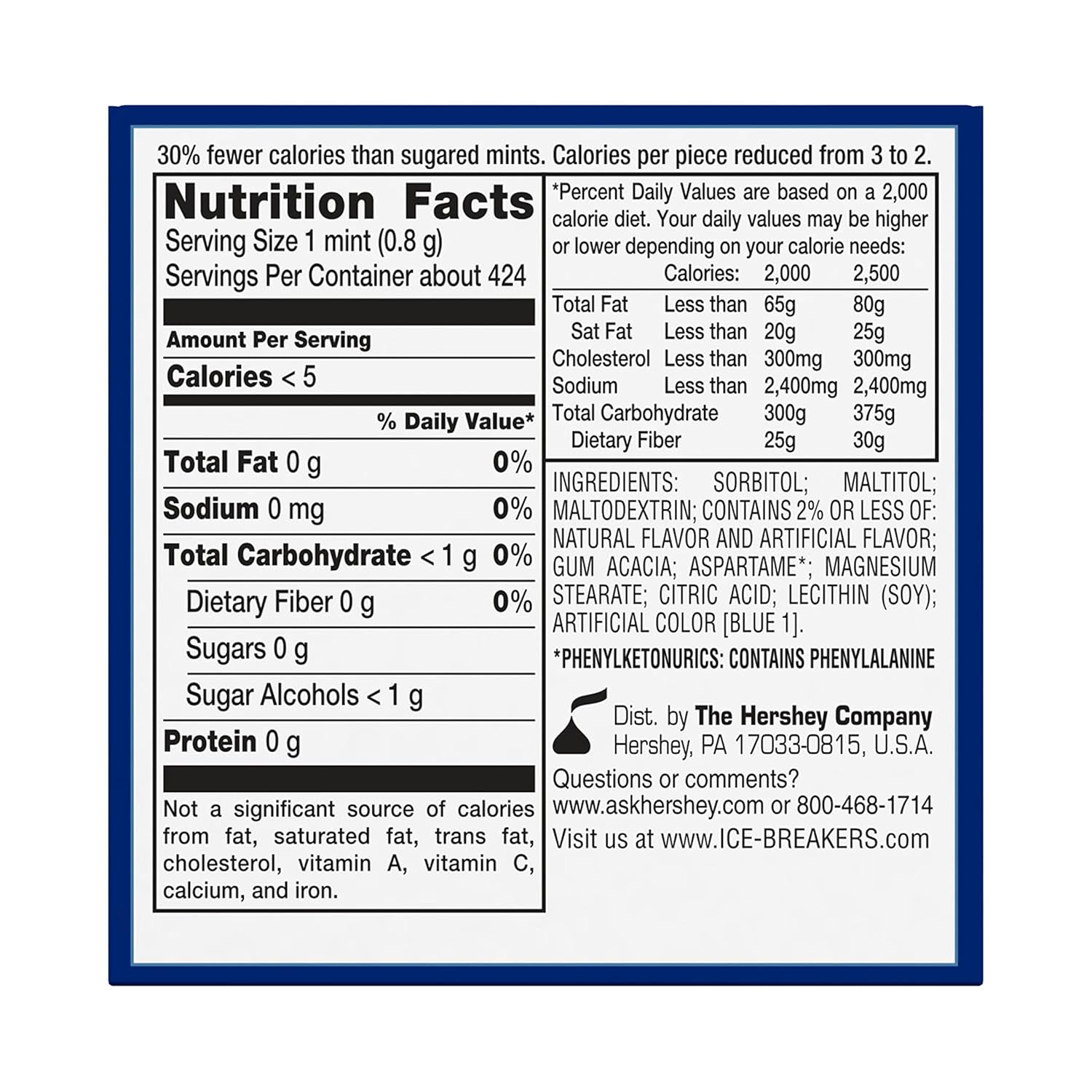 ICE BREAKERS Coolmint Sugar Free Mints Tins, 1.5 oz (8 Count) Coolmint 1.5 Ounce (Pack of 8)