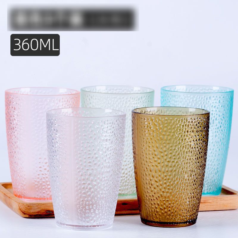 Wholesale 230/270/360ml Drinking Water Glass Cup