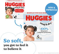 Huggies Size 5 Diapers, Snug & Dry Baby Diapers, Size 5 (27+ lbs), 25 Count, Packaging May Vary Size 5 25