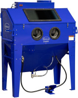 Eastwood B120 Sand Blasting Cabinet Kit | Heavy Duty Steel Sand Blaster Media Cabinet for Paint Removal, Metal Restoration, Rust Removal, Sandblasting | Holds Up to 150 Lbs of Abrasive Media
