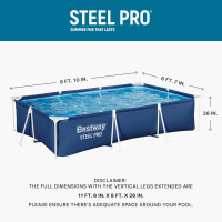 Bestway Steel Pro 9' 10