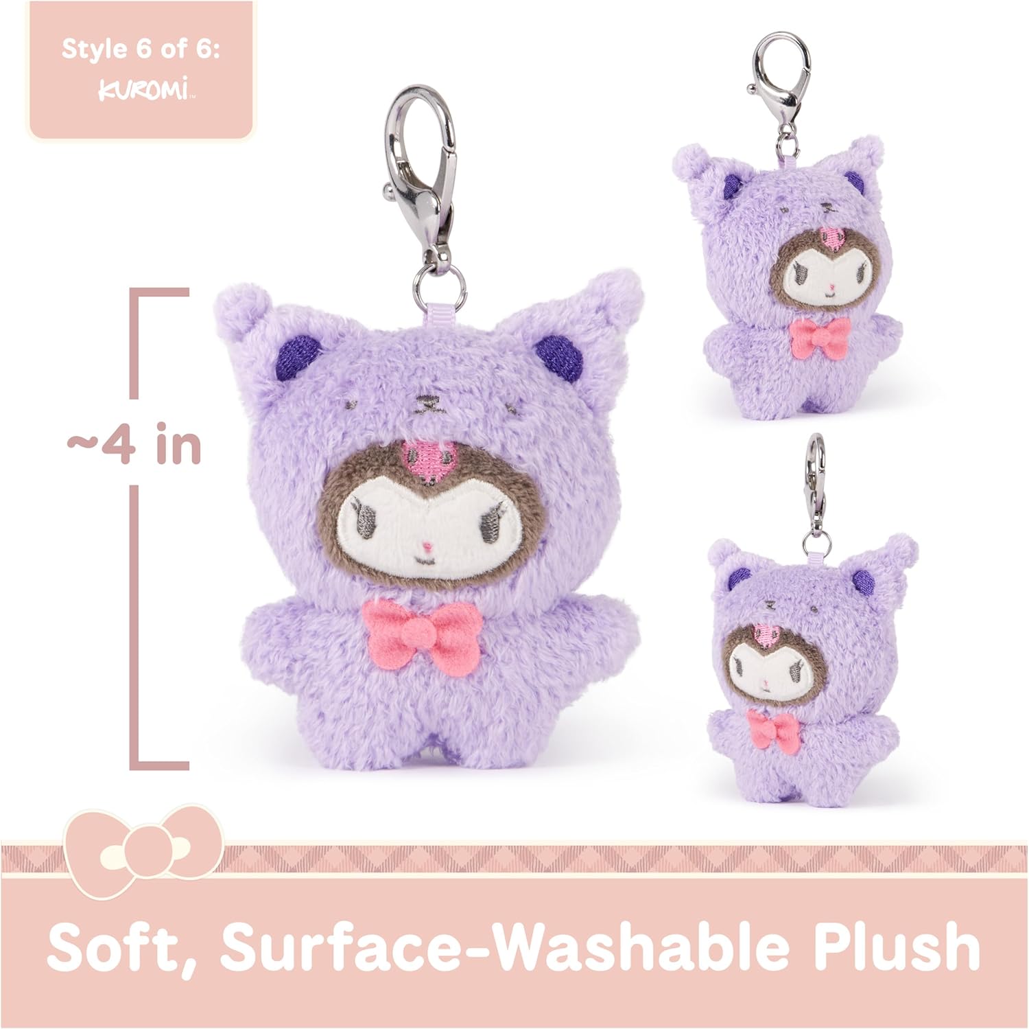 GUND Sanrio Hello Kitty and Friends Café Latte Surprise Plush Toy, Mystery Unboxing Stuffed Animal for Ages 1 and Up, Multicolor, 3.5” (1 of 6 Styles)