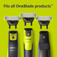 One Blade X2 360 Dual-Way Blade Compatible with All Onebalde Philips – QP420.50