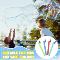Meooeck Giant Bubble Wands Big Bubble Maker for Outdoor Bubble Toys for Adults Boys Girls Birthday Party Favors Lawn Park Beach Summer Birthday Party Favors Outdoor Activities(16 Pcs)