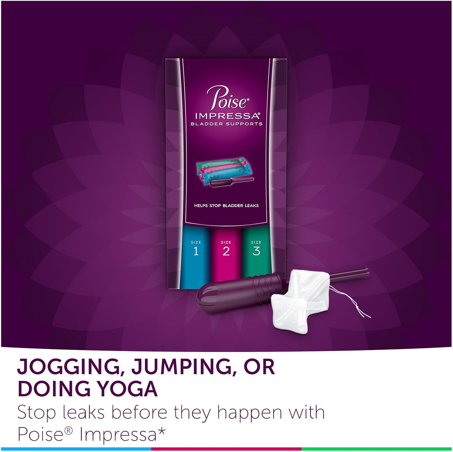 Poise Incontinence Pads, Maximum Absorbency, Long, 12 Count (6 Cases)