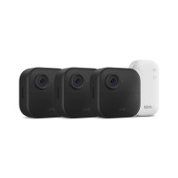 Blink Outdoor 4 (newest model) – Wireless smart security camera, two-year battery life, 1080p HD day and infrared night live view, two-way talk. Sync Module Core included – 3 camera system Camera (2-year battery life) 3 Camera System