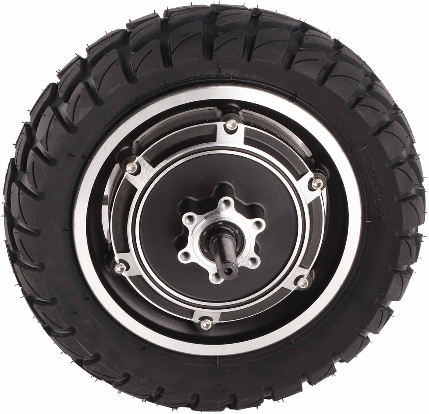 10inch 36V 60V 350W 1500W Electric Scooter Hub Motor Wheel Kit, Aluminum Alloy Brushless Gearless Motor for Electric Motorcycle Off Road Scooter